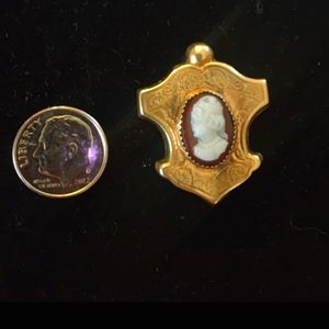 Victorian cameo slide